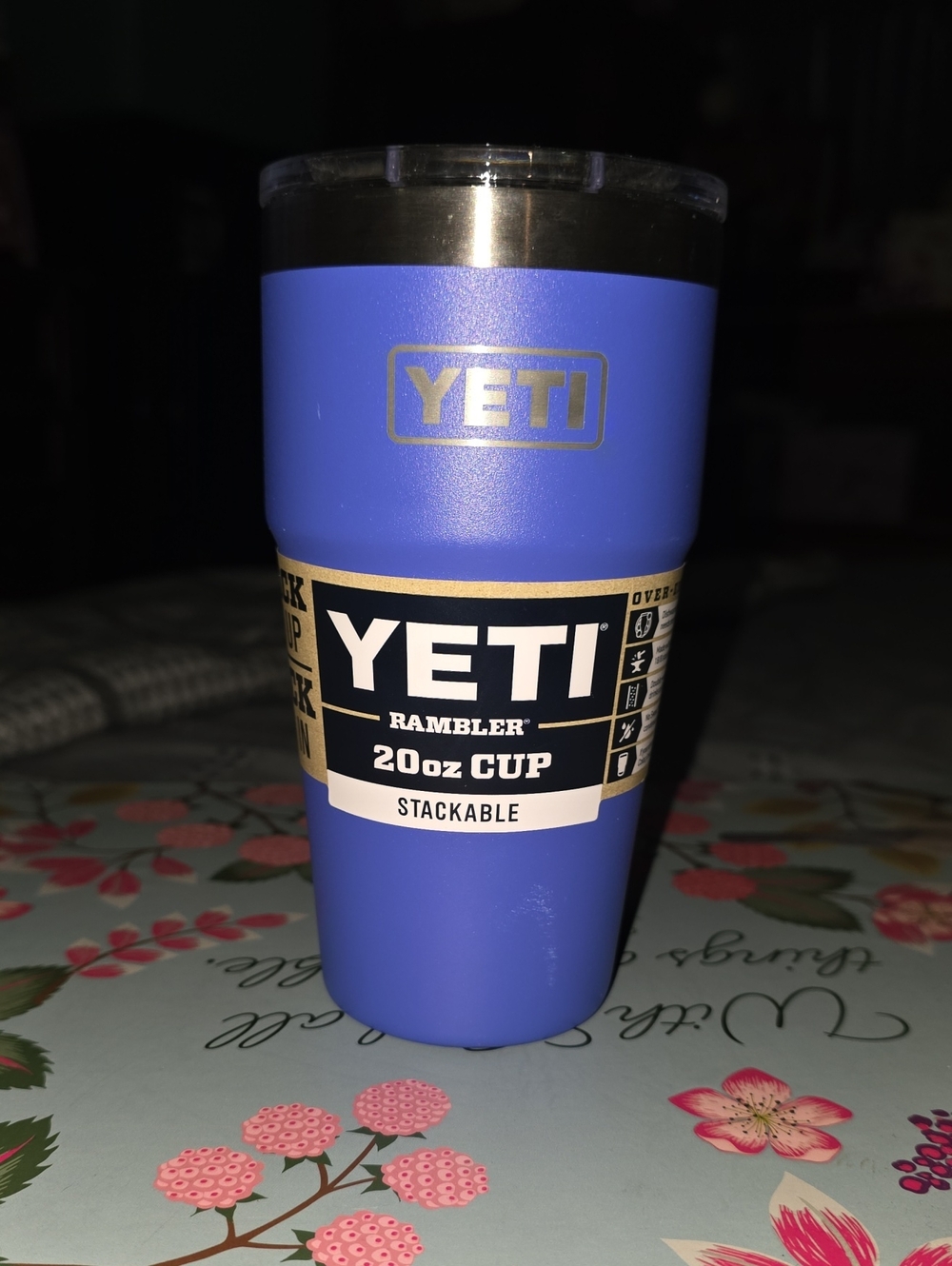 Yeti Pace Purple Stackable Rambler